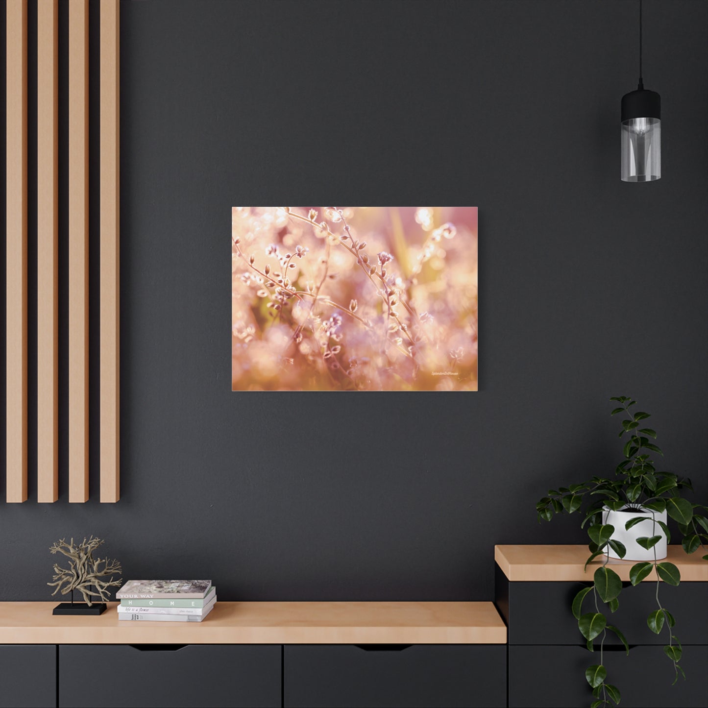 Floral, Matte Canvas, Stretched, 1.25"