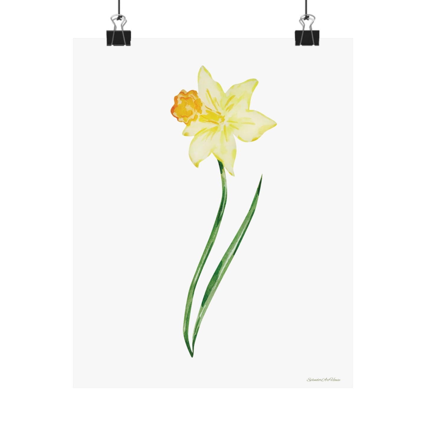 Floral, Matte Vertical Poster