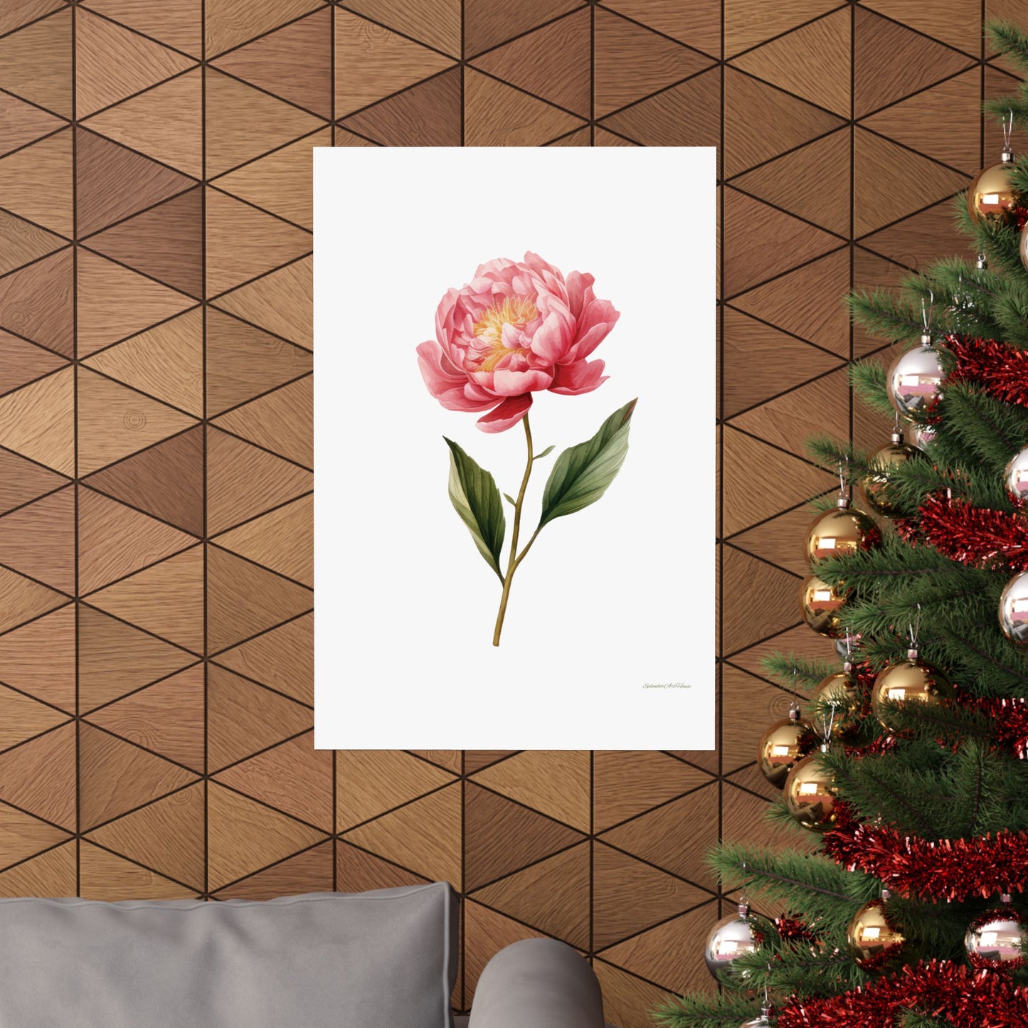 Floral, Matte Vertical Poster