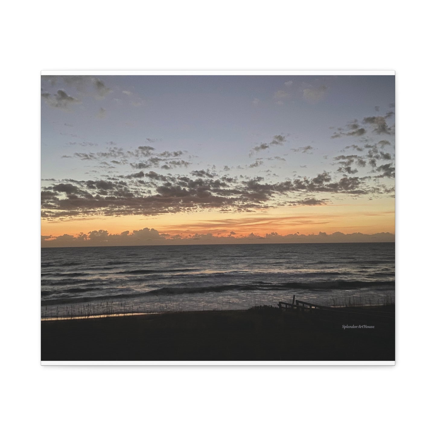 Ocean, Matte Canvas, Stretched, 1.25"