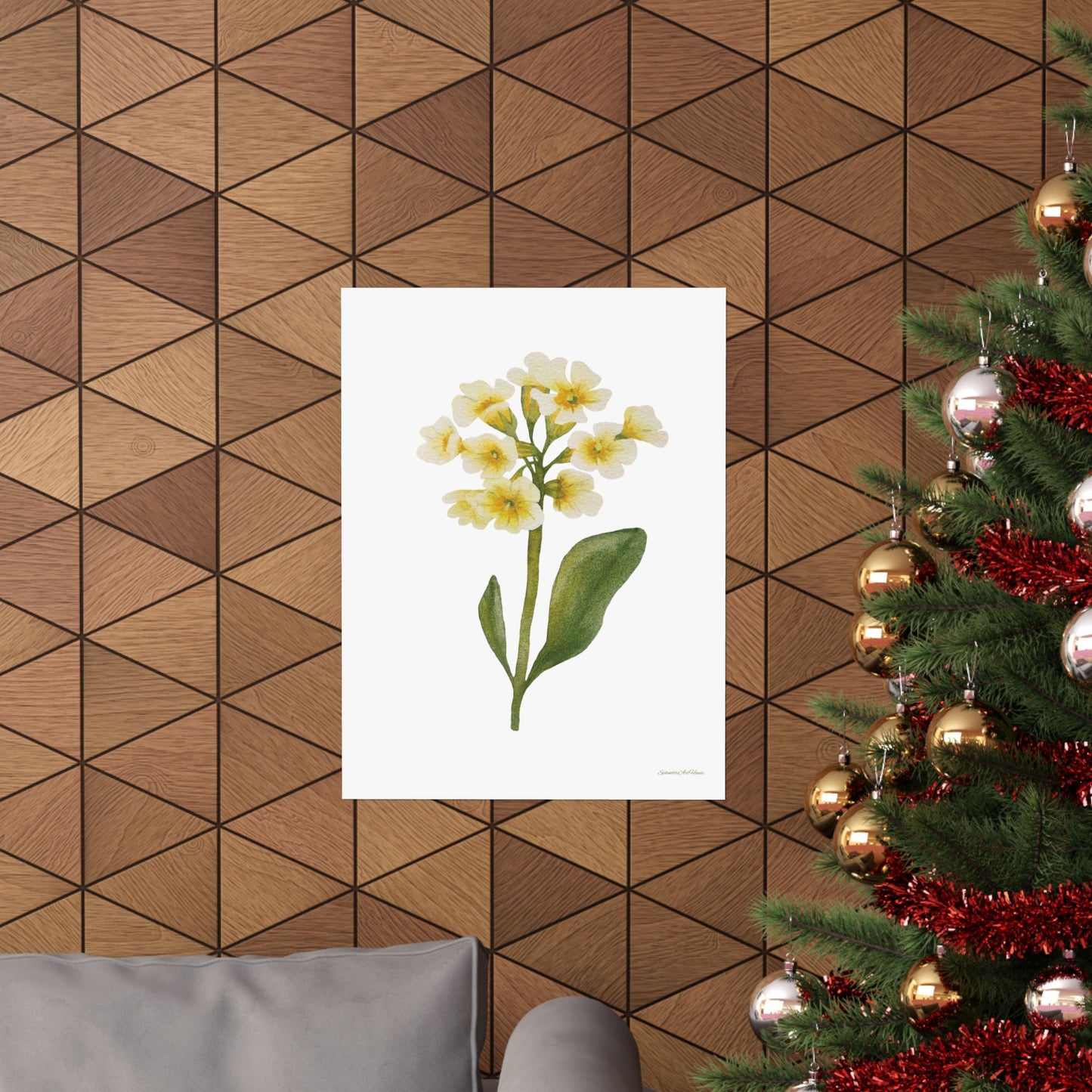 Floral, Matte Vertical Poster