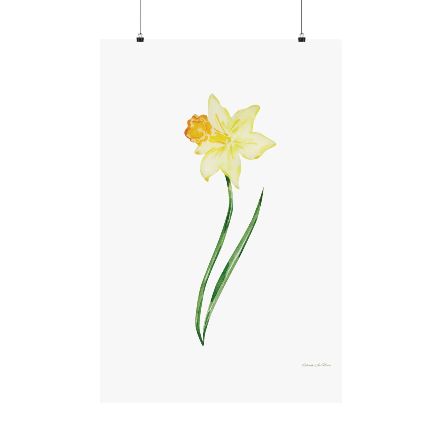 Floral, Matte Vertical Poster