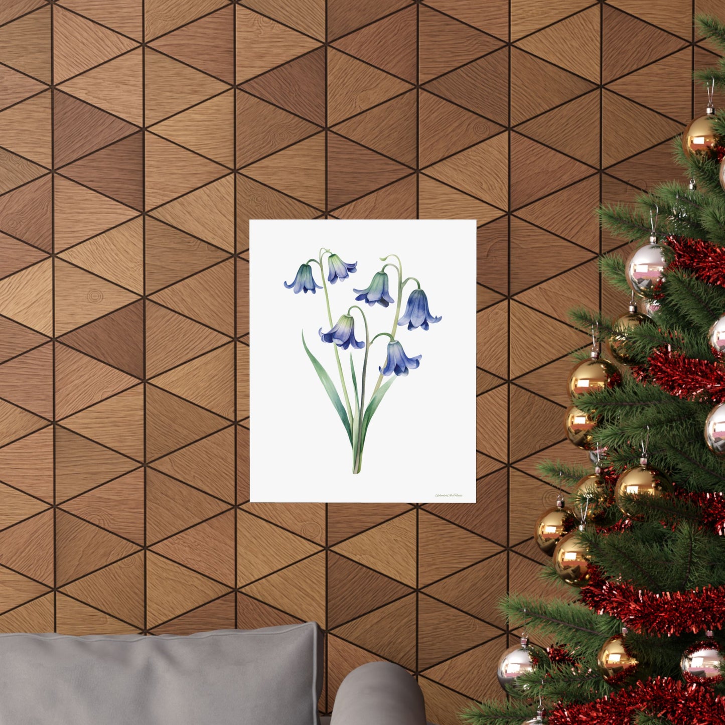 Floral, Matte Vertical Poster