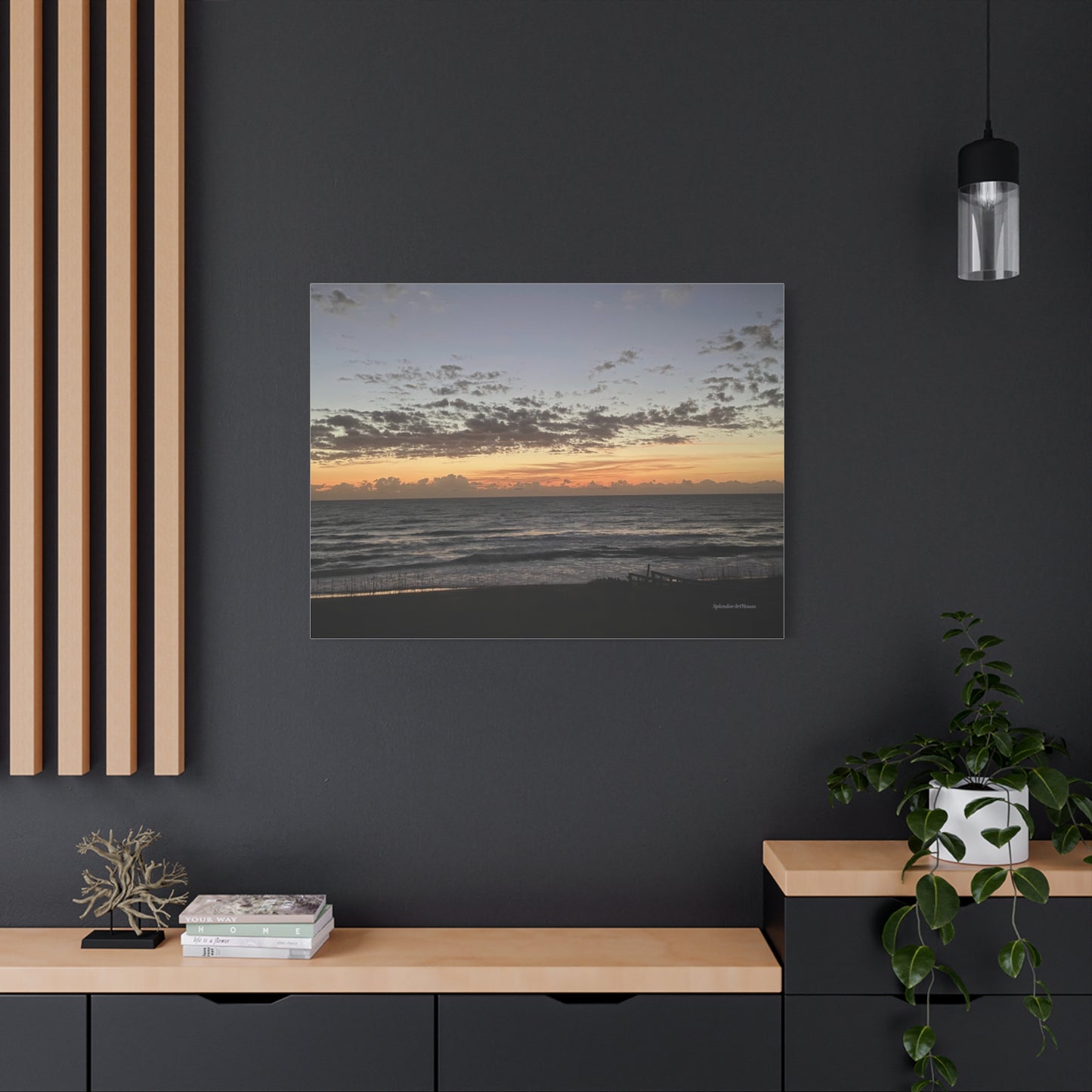 Ocean, Matte Canvas, Stretched, 1.25"