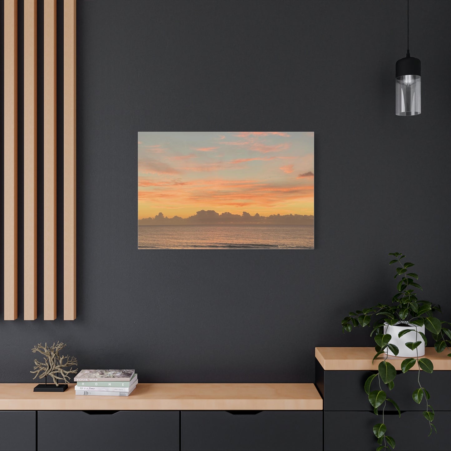 Ocean, Matte Canvas, Stretched, 1.25"