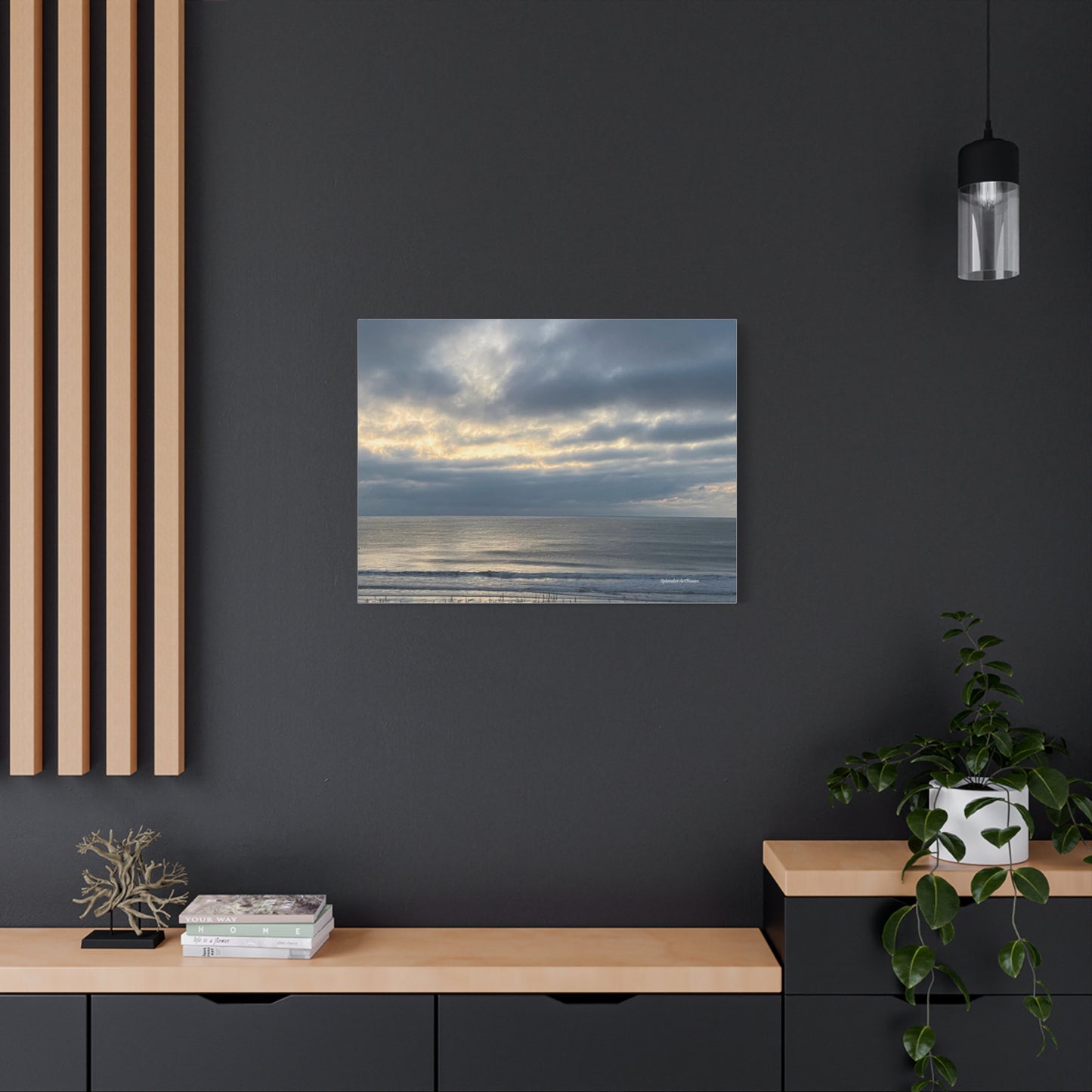 Ocean, Matte Canvas, Stretched, 1.25"