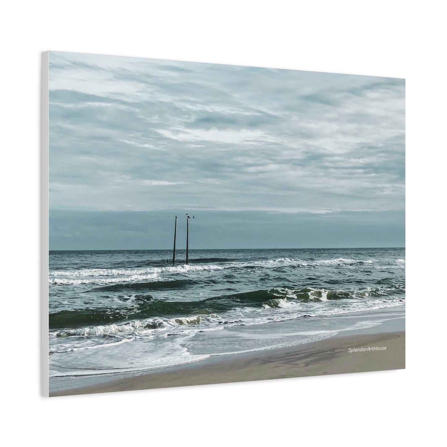 Ocean, Matte Canvas, Stretched, 1.25"