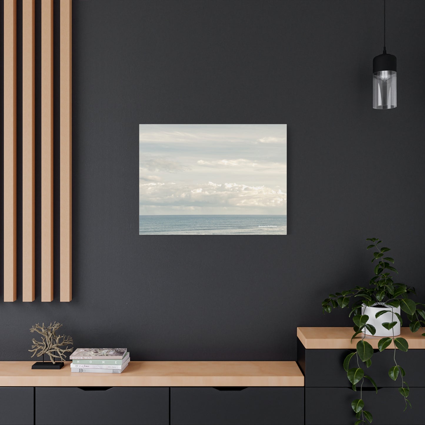 Ocean, Matte Canvas, Stretched, 1.25"