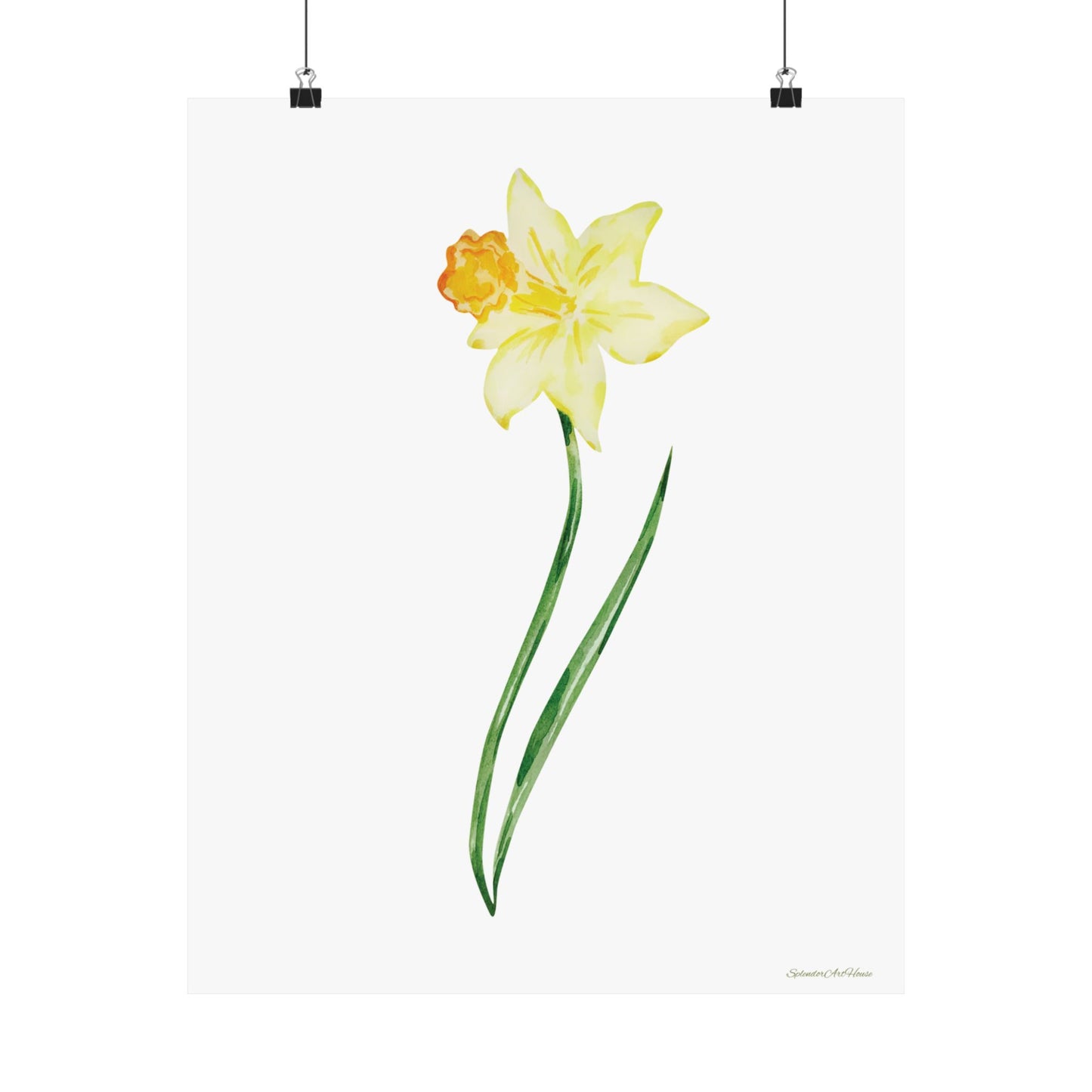 Floral, Matte Vertical Poster