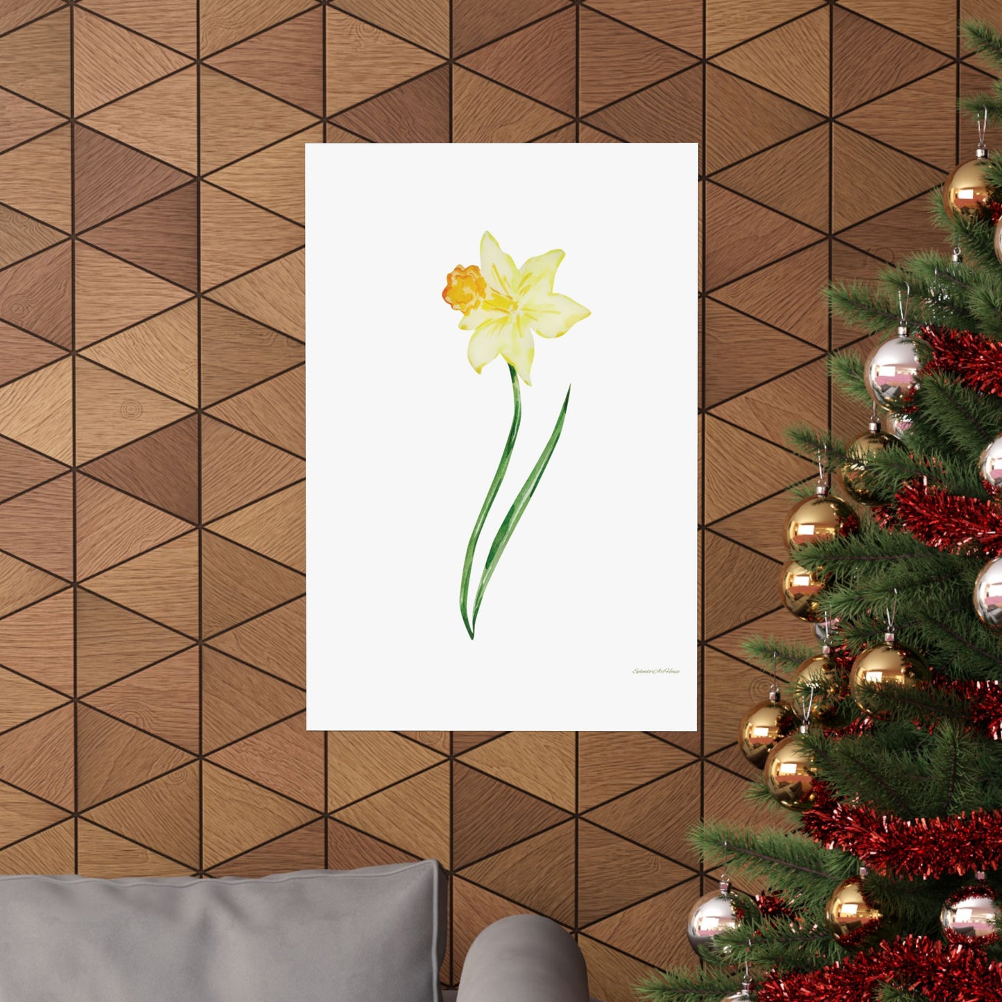 Floral, Matte Vertical Poster