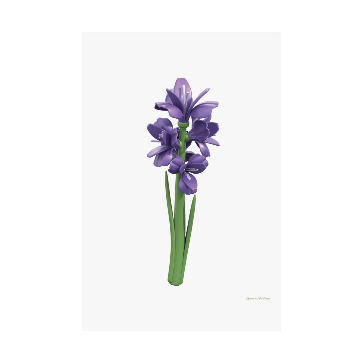 Floral, Matte Vertical Poster