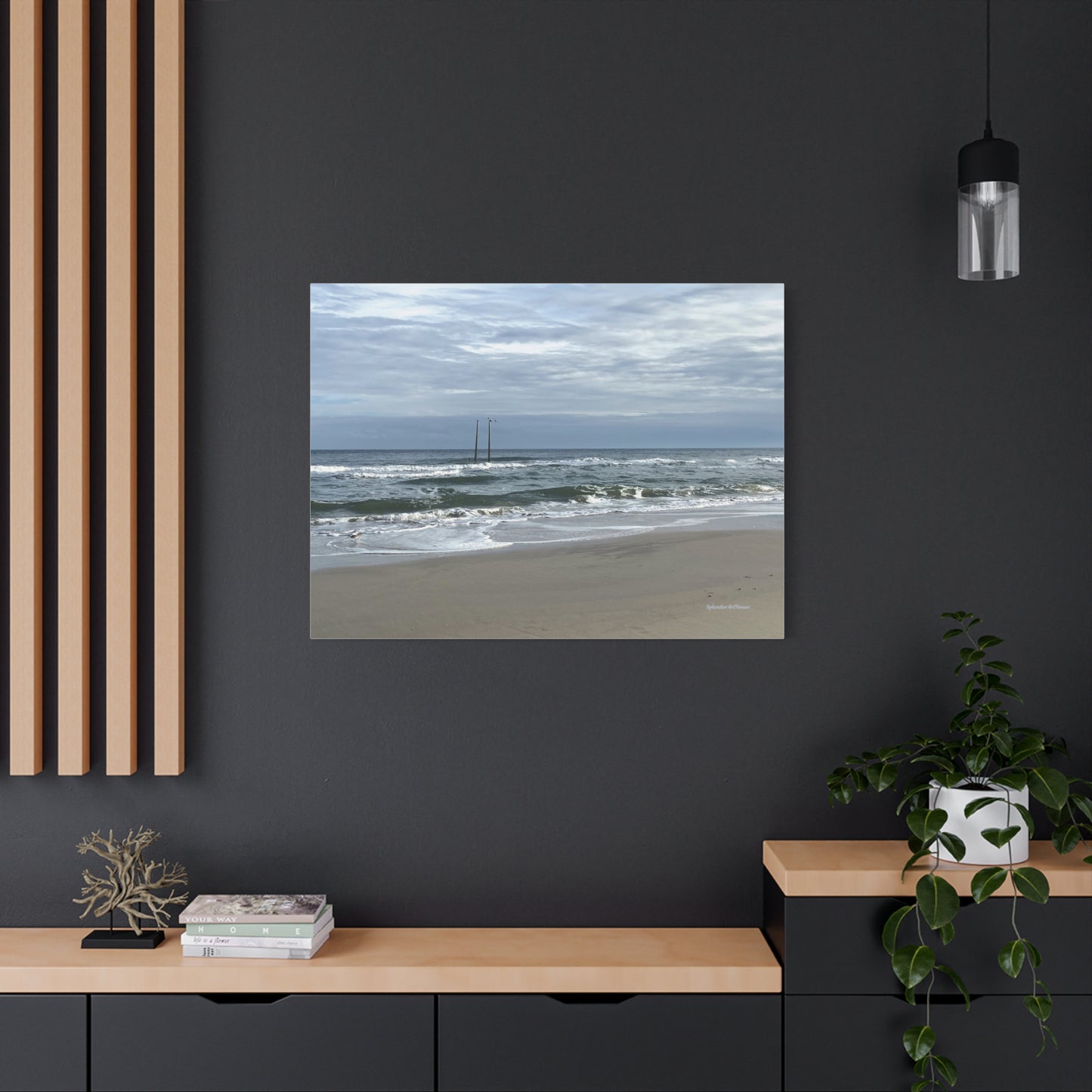 Ocean, Matte Canvas, Stretched, 1.25"