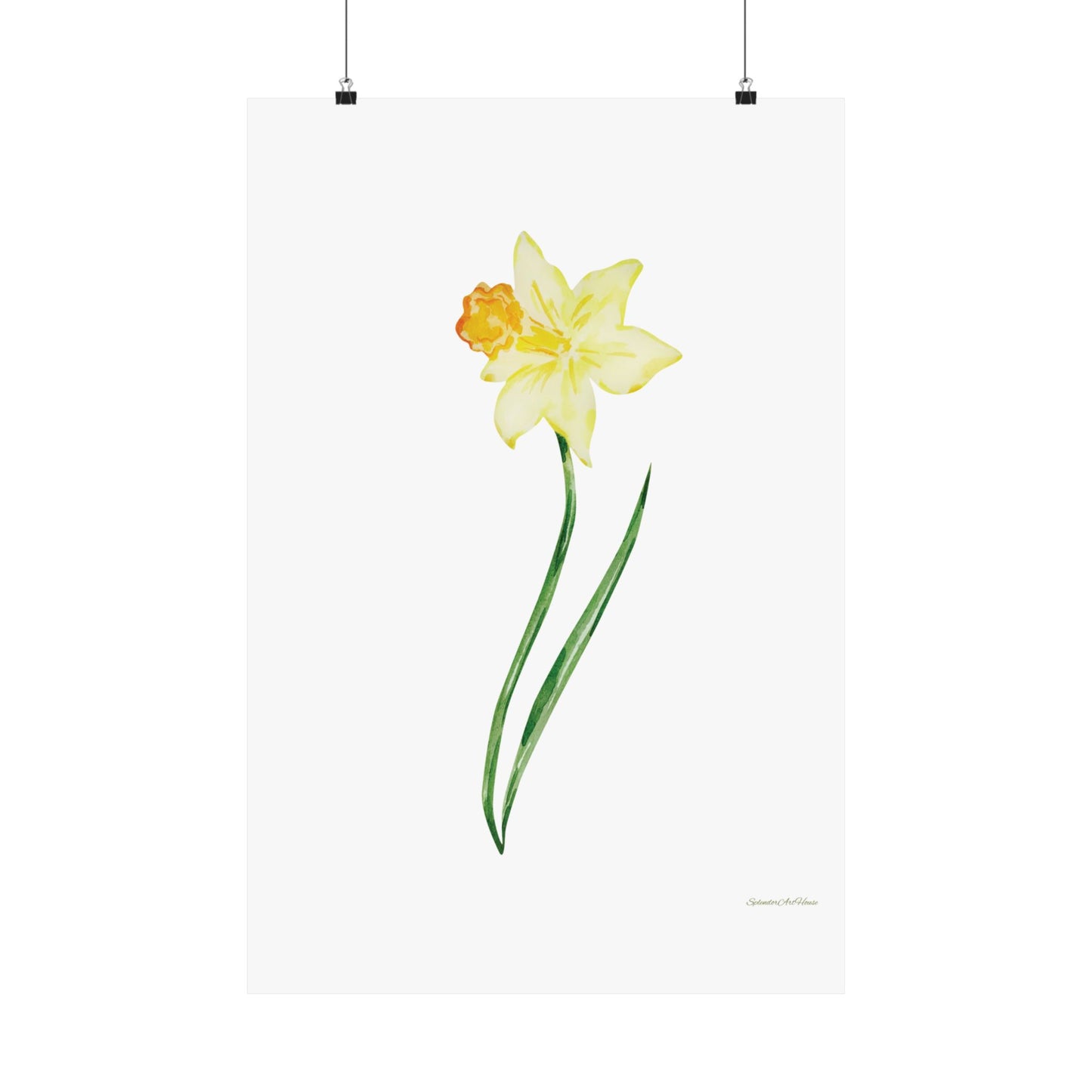 Floral, Matte Vertical Poster