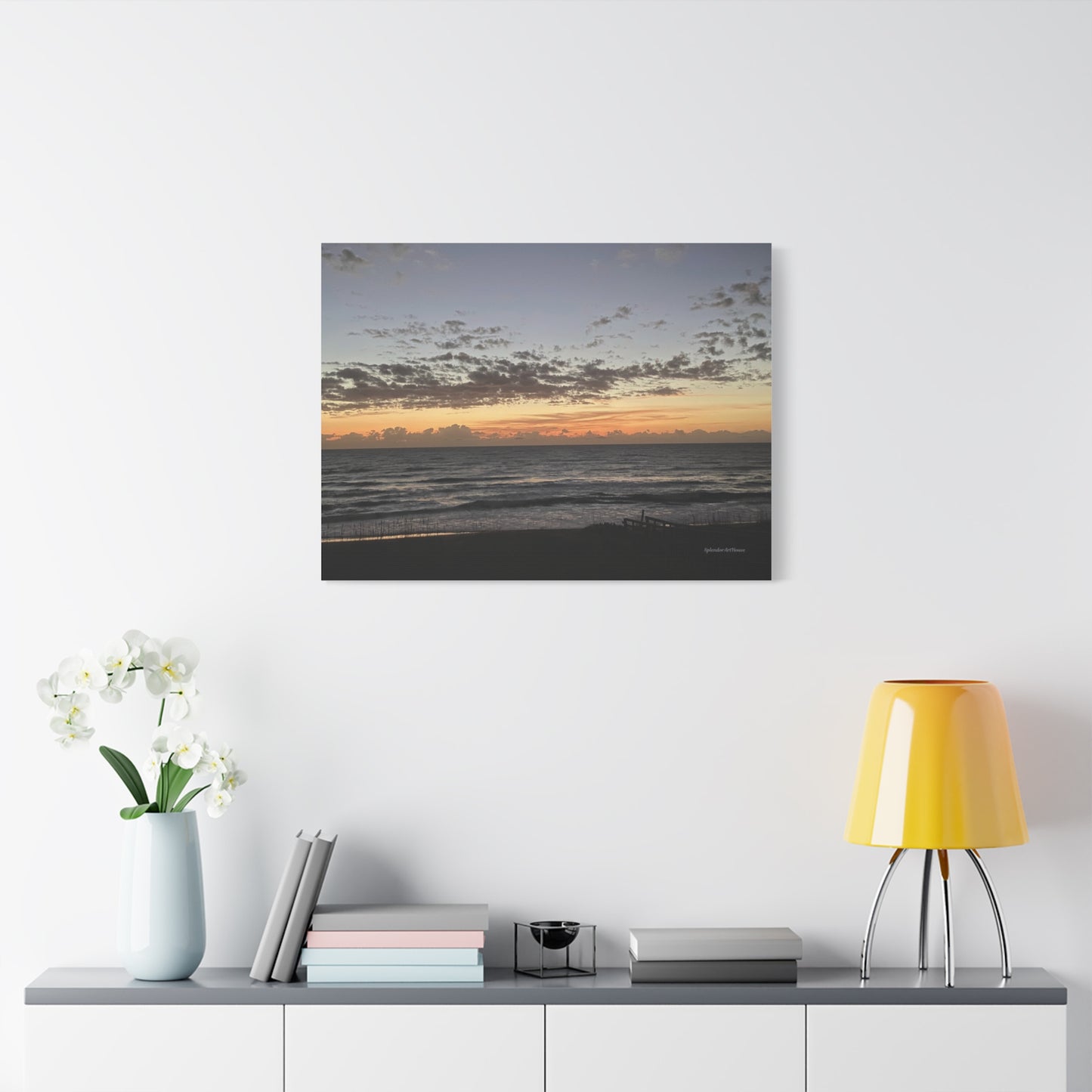 Ocean, Matte Canvas, Stretched, 1.25"