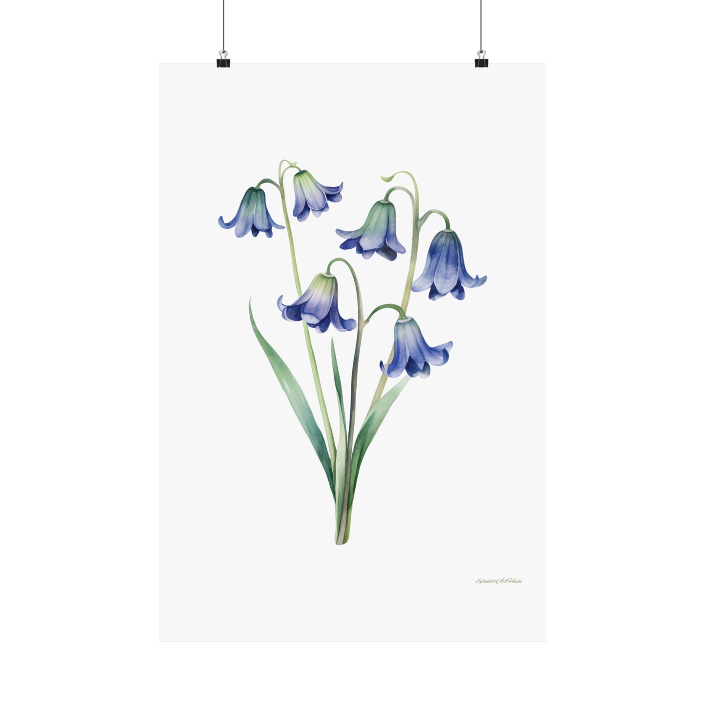 Floral, Matte Vertical Poster