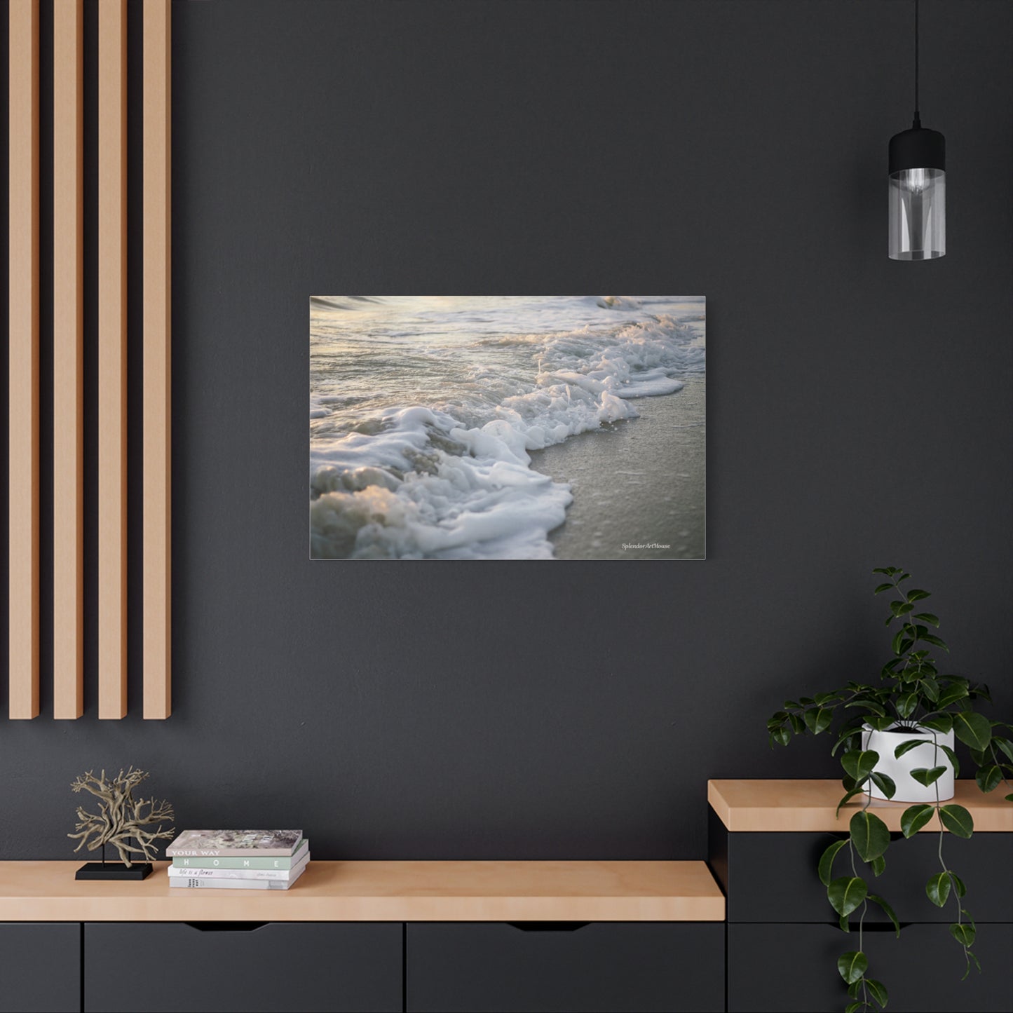 Ocean, Matte Canvas, Stretched, 1.25"