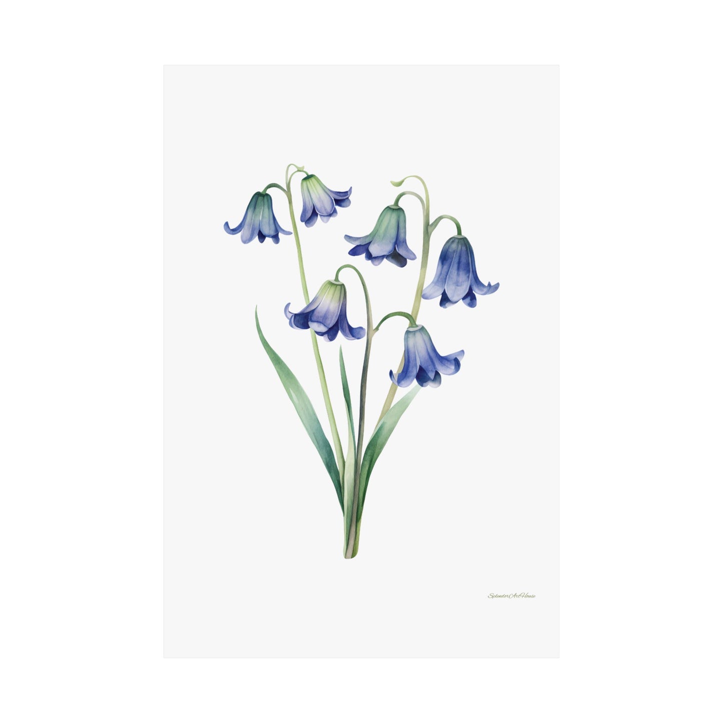 Floral, Matte Vertical Poster