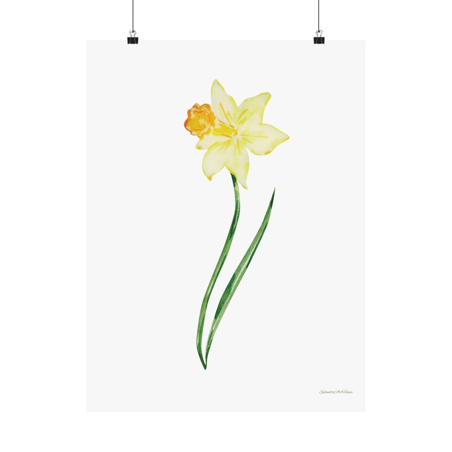 Floral, Matte Vertical Poster