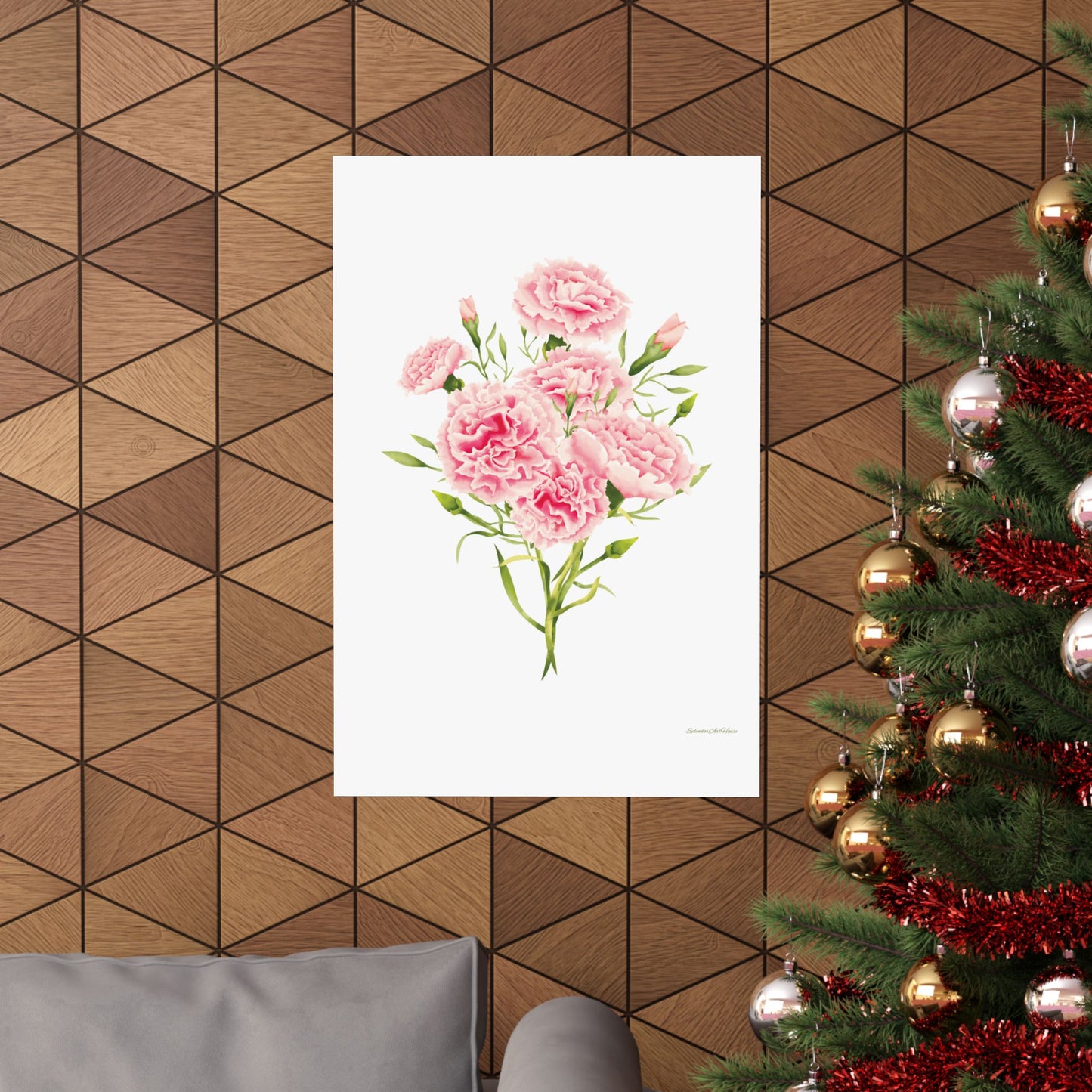 Floral, Matte Vertical Poster