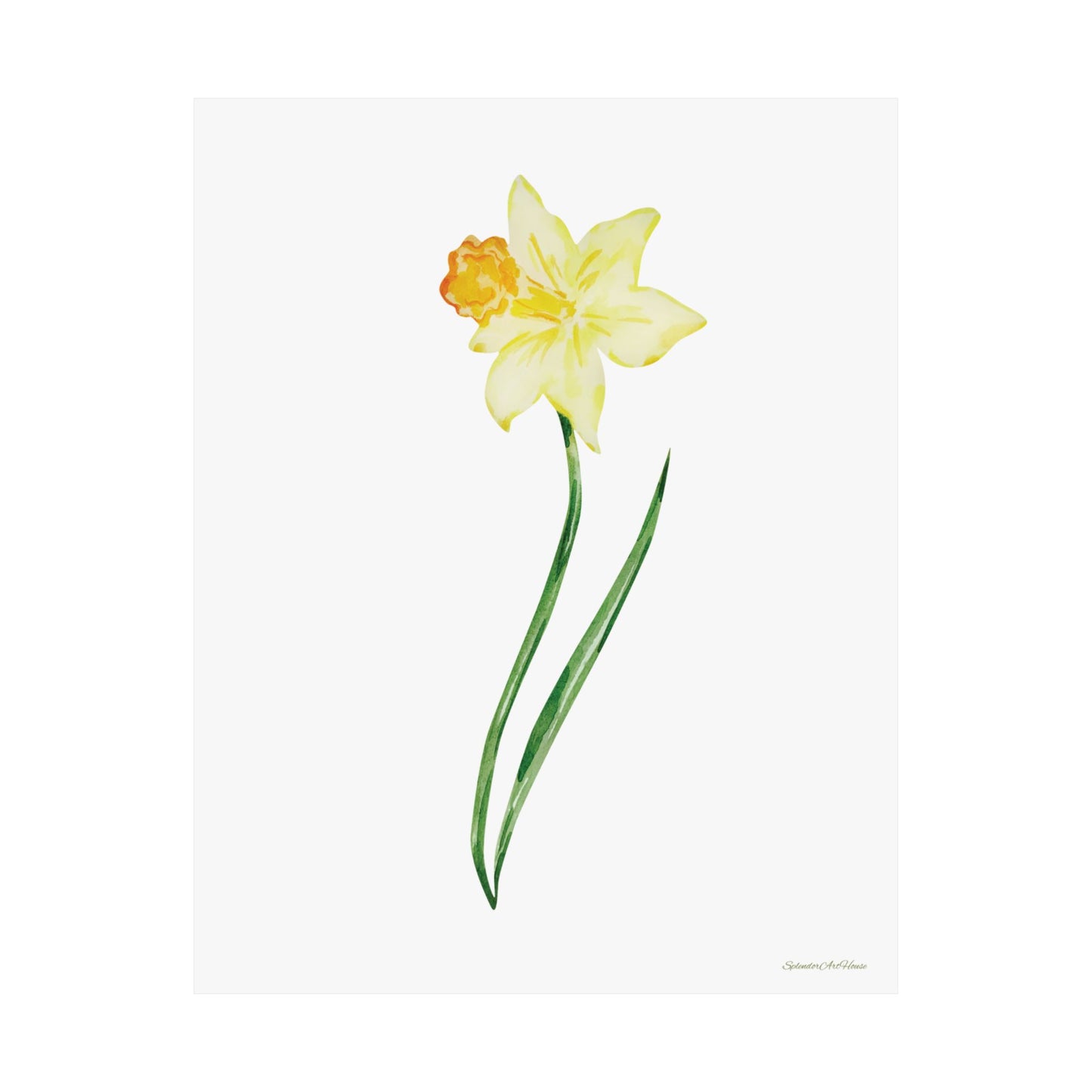 Floral, Matte Vertical Poster