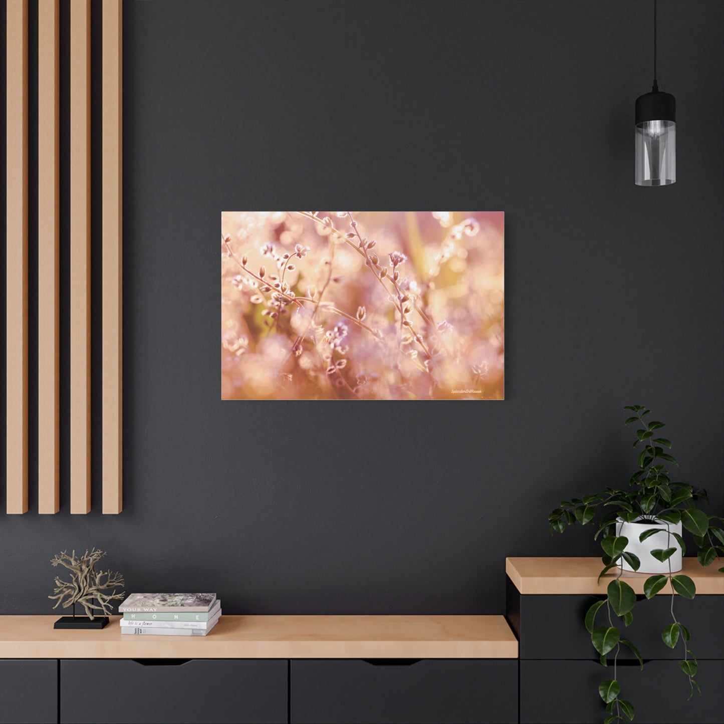 Floral, Matte Canvas, Stretched, 1.25"