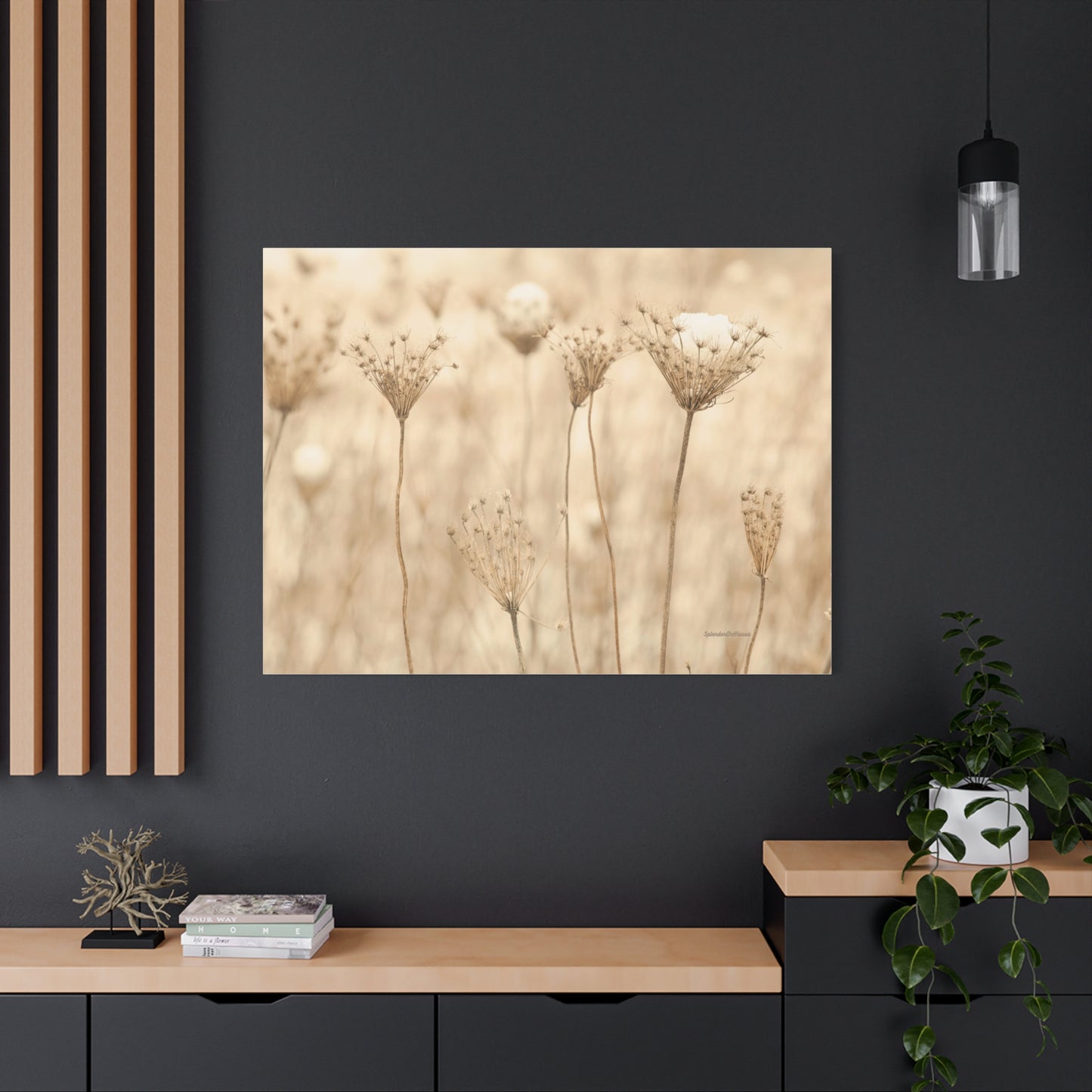 Floral, Matte Canvas, Stretched, 1.25"
