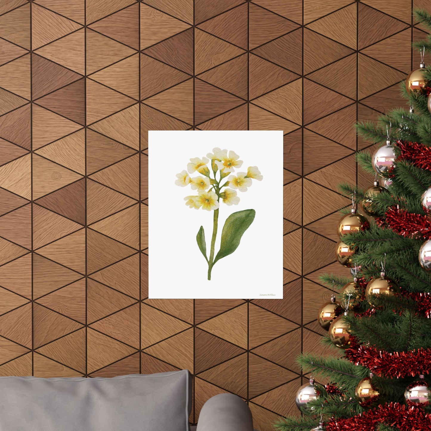Floral, Matte Vertical Poster