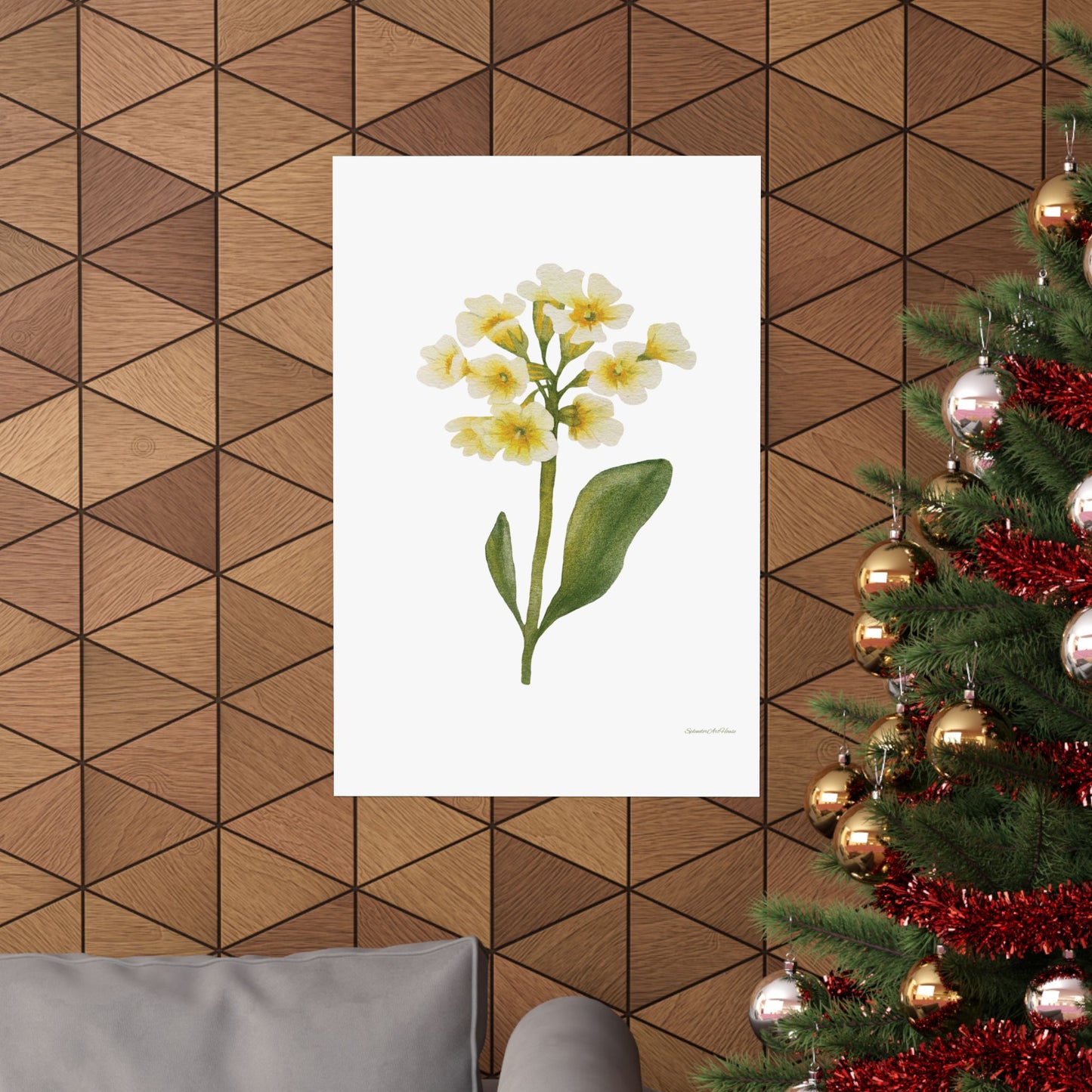 Floral, Matte Vertical Poster