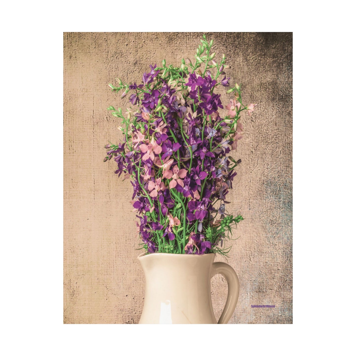 Floral, Matte Vertical Poster