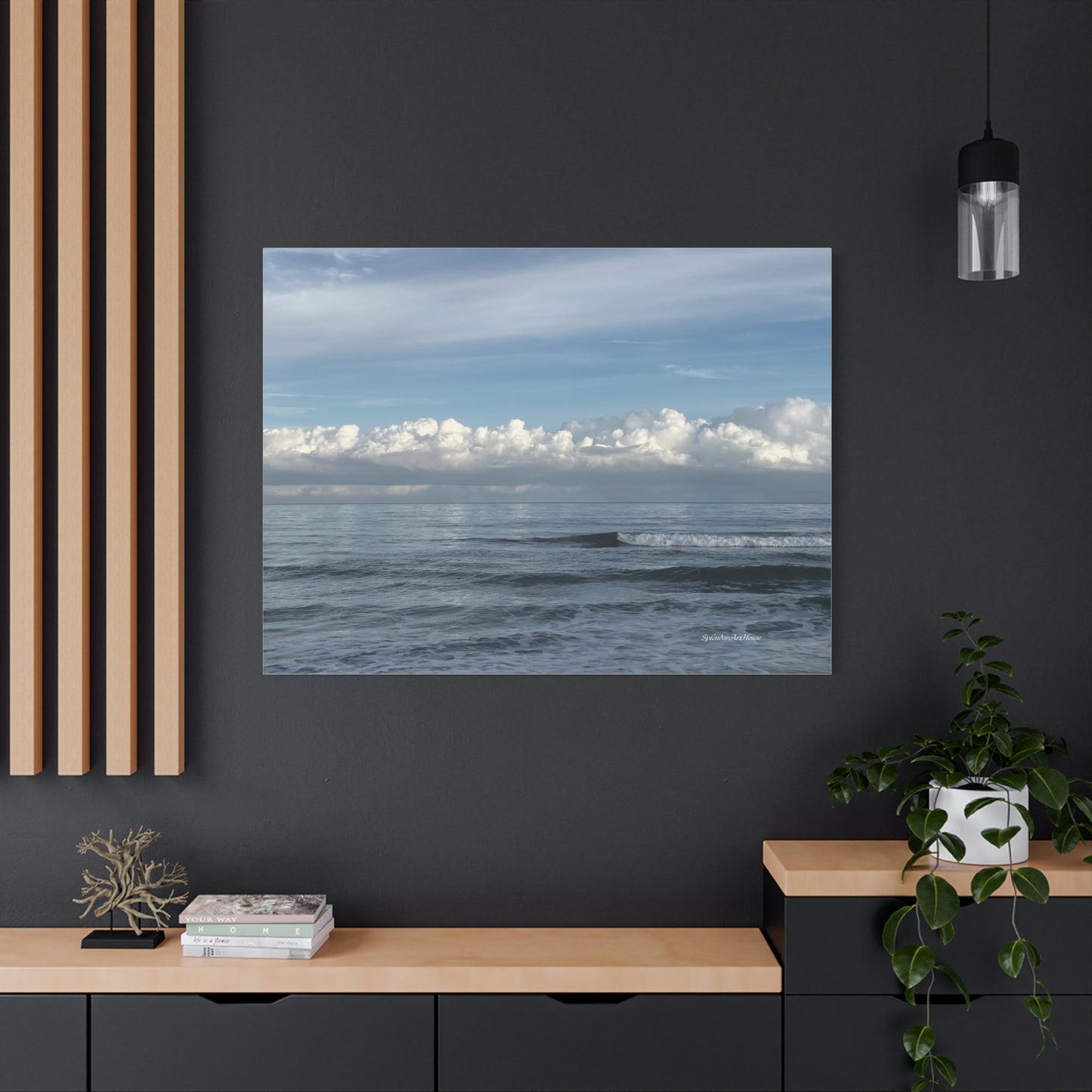 Ocean, Matte Canvas, Stretched, 1.25"