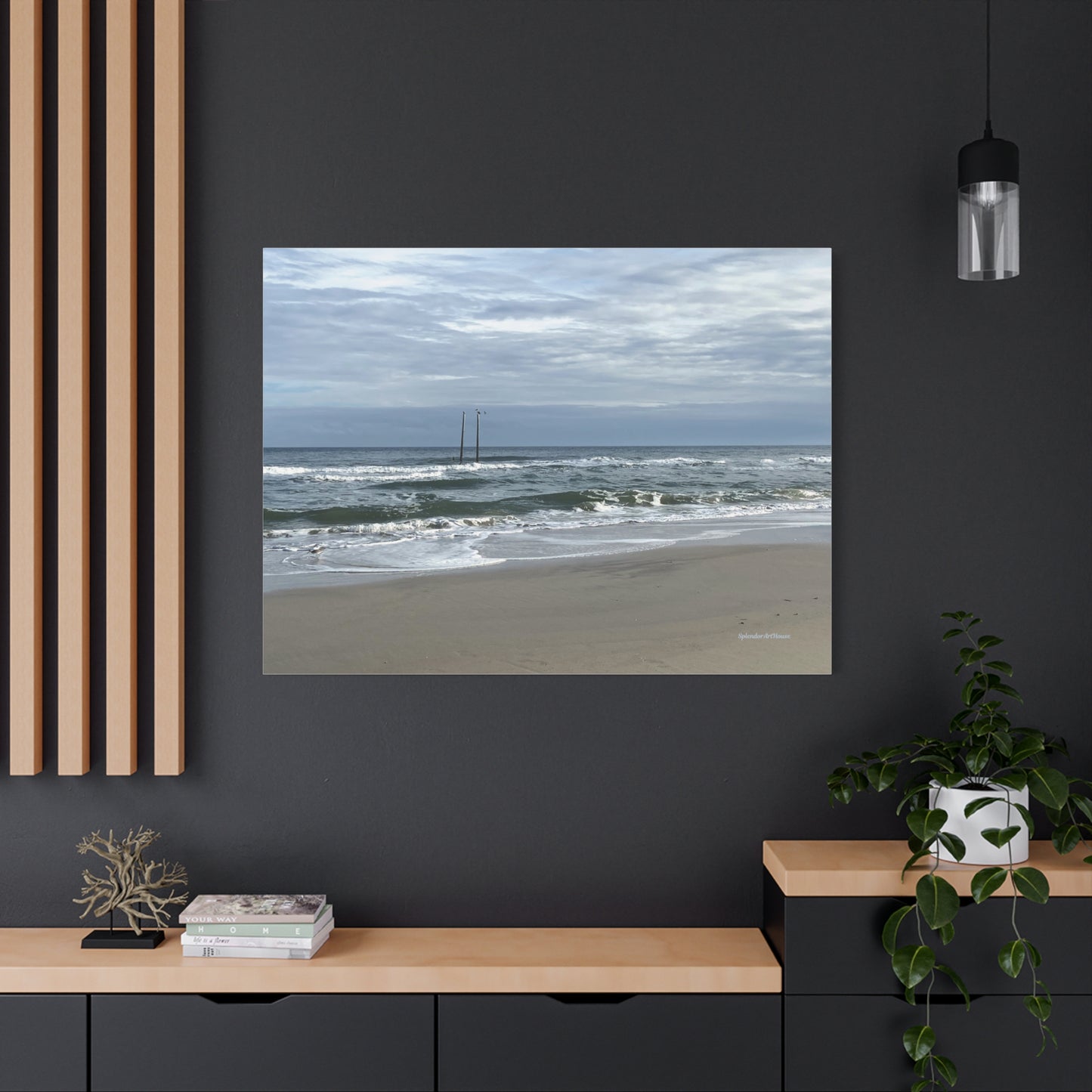 Ocean, Matte Canvas, Stretched, 1.25"