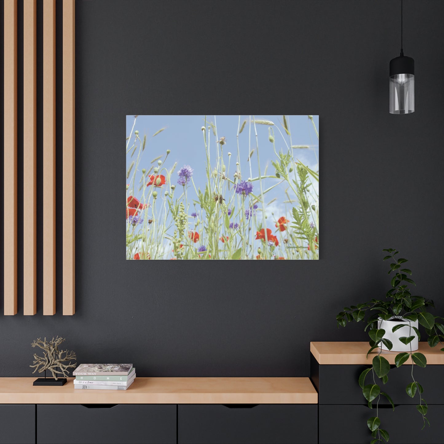 Floral, Matte Canvas, Stretched, 1.25"
