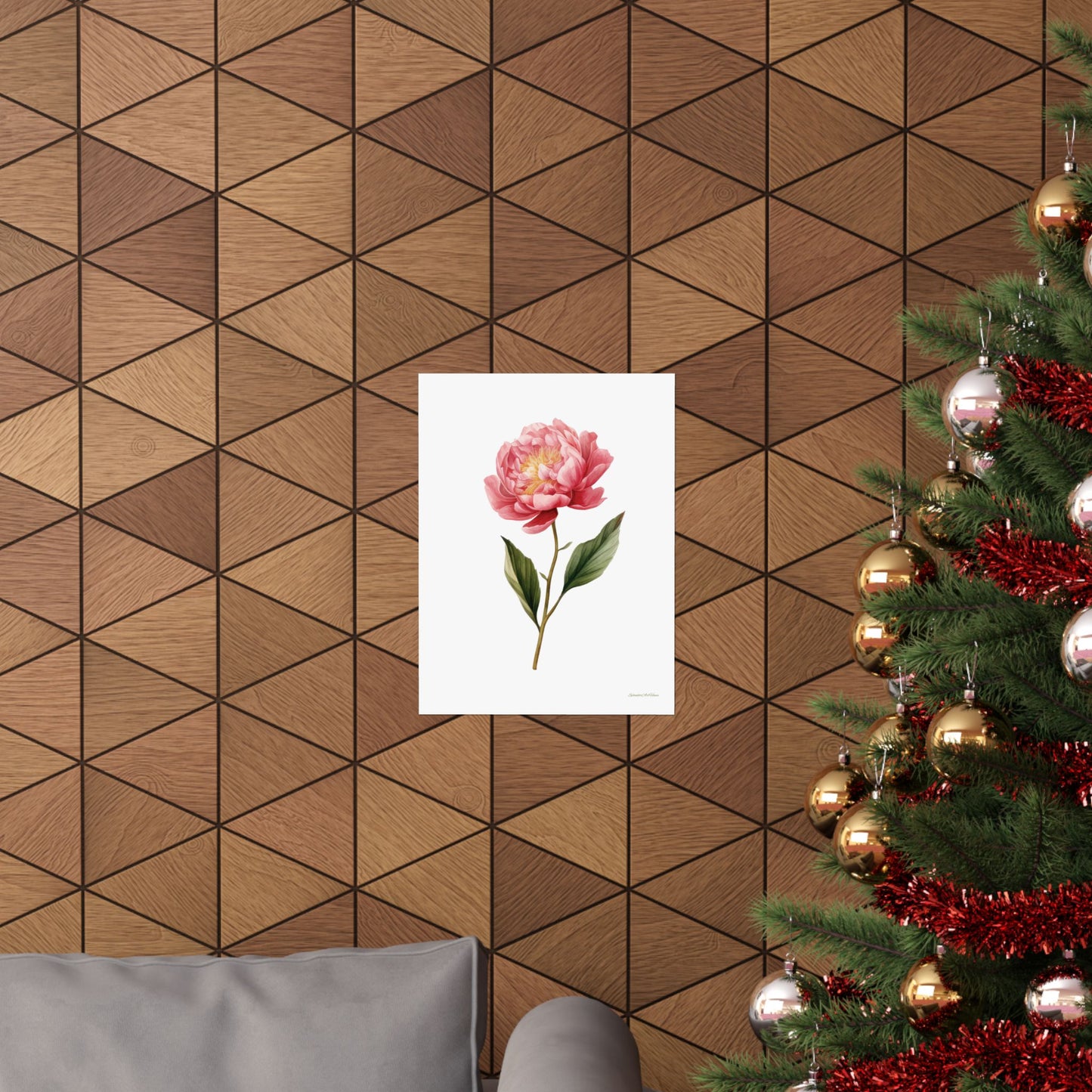 Floral, Matte Vertical Poster