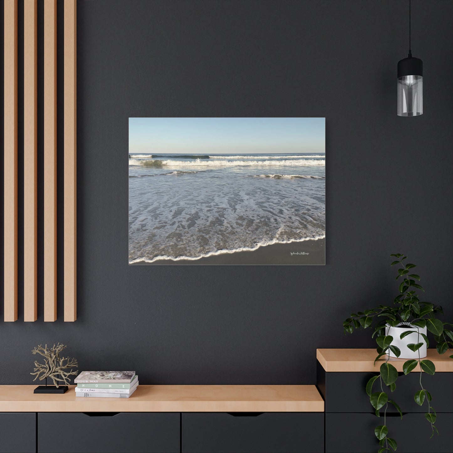 Ocean, Matte Canvas, Stretched, 1.25"