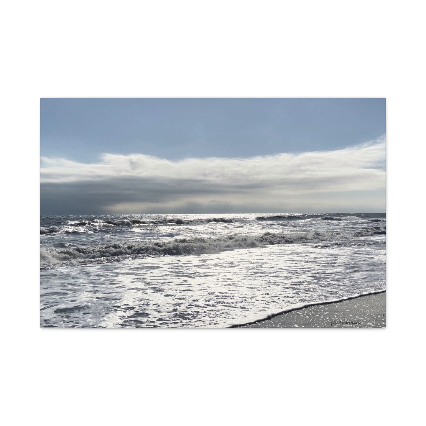 Ocean, Matte Canvas, Stretched, 1.25"