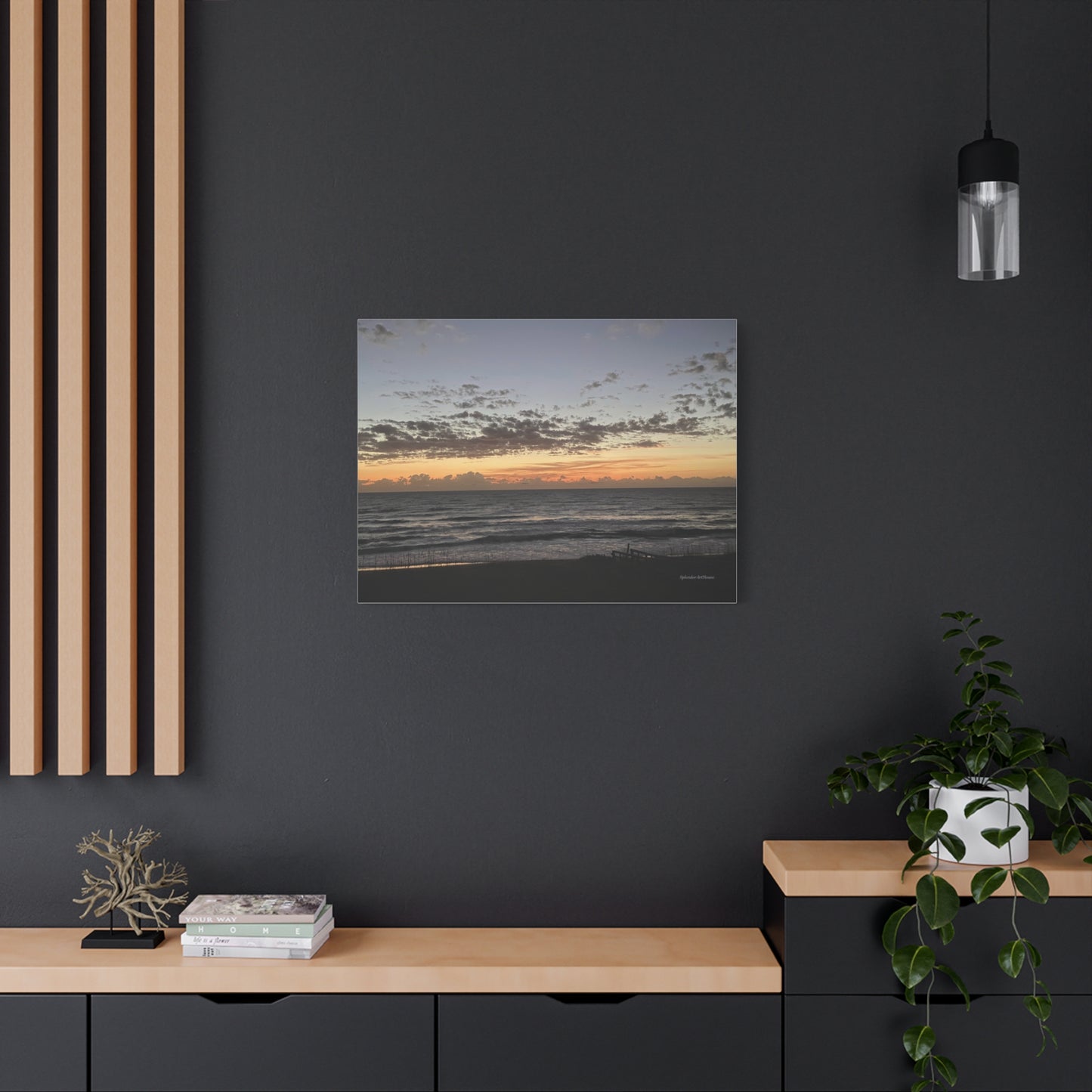 Ocean, Matte Canvas, Stretched, 1.25"
