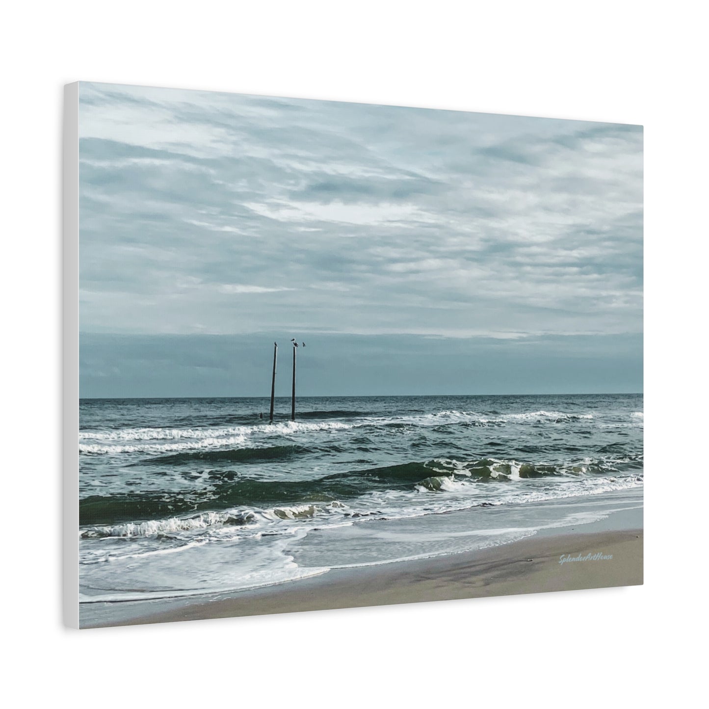 Ocean, Matte Canvas, Stretched, 1.25"