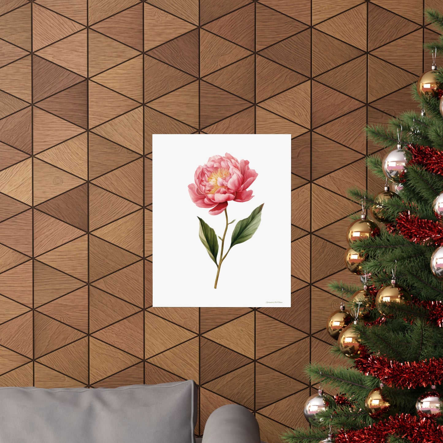 Floral, Matte Vertical Poster
