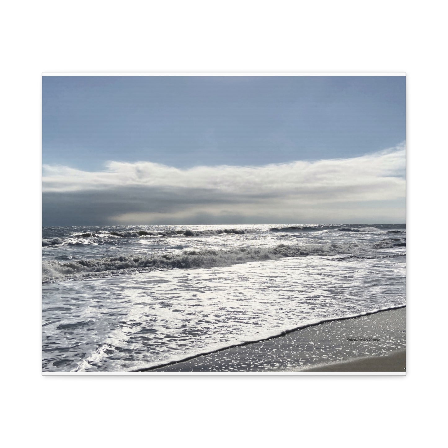 Ocean, Matte Canvas, Stretched, 1.25"