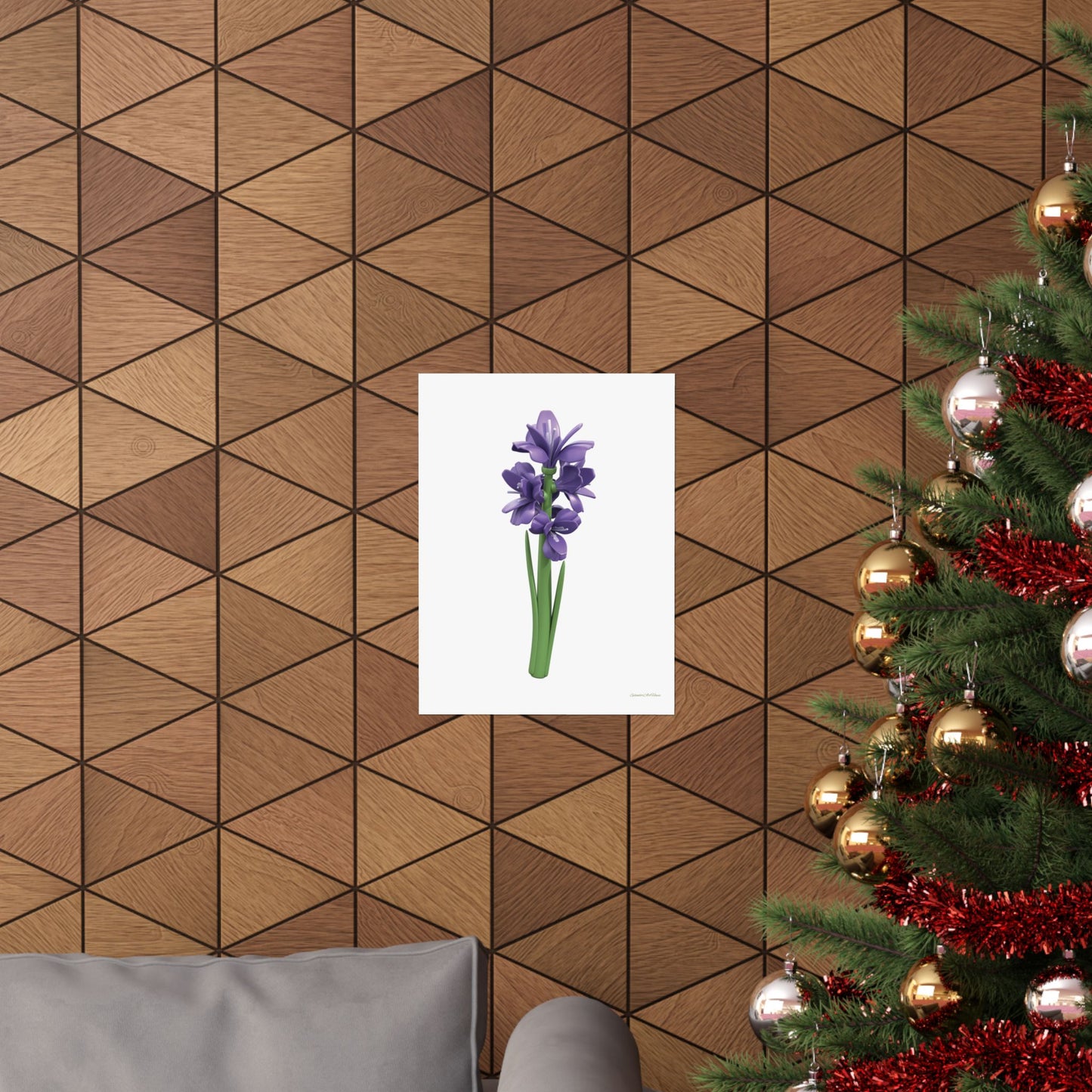 Floral, Matte Vertical Poster