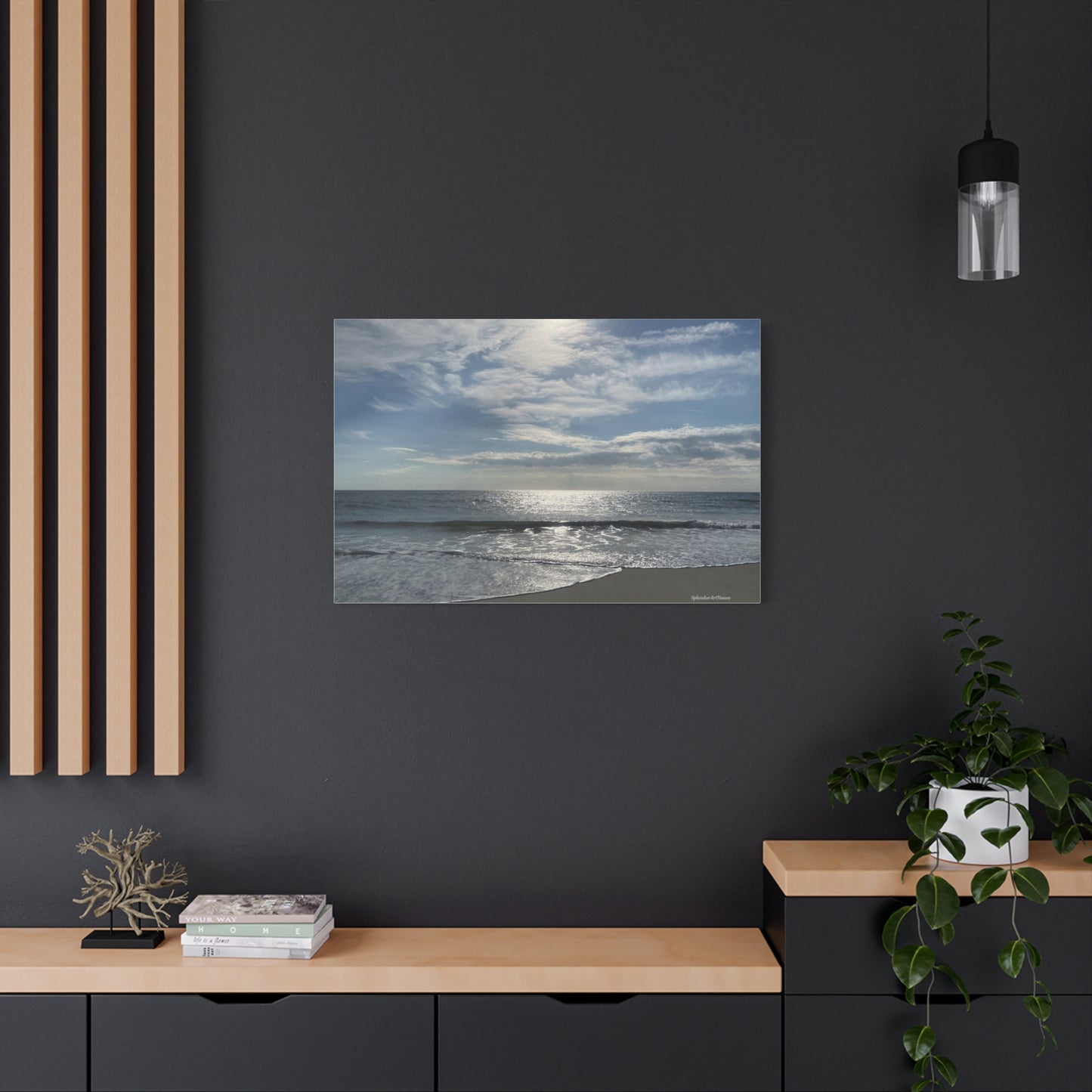 Ocean, Matte Canvas, Stretched, 1.25"