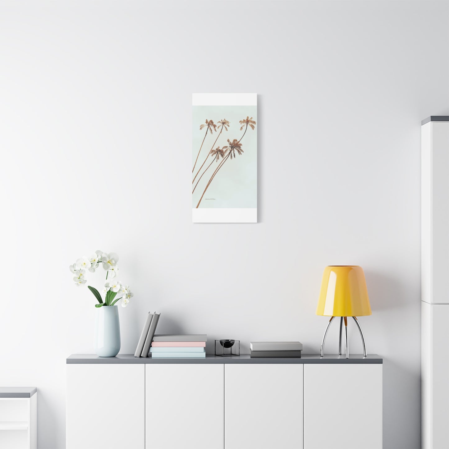 Palm Tree, Matte Canvas, Stretched, 1.25"