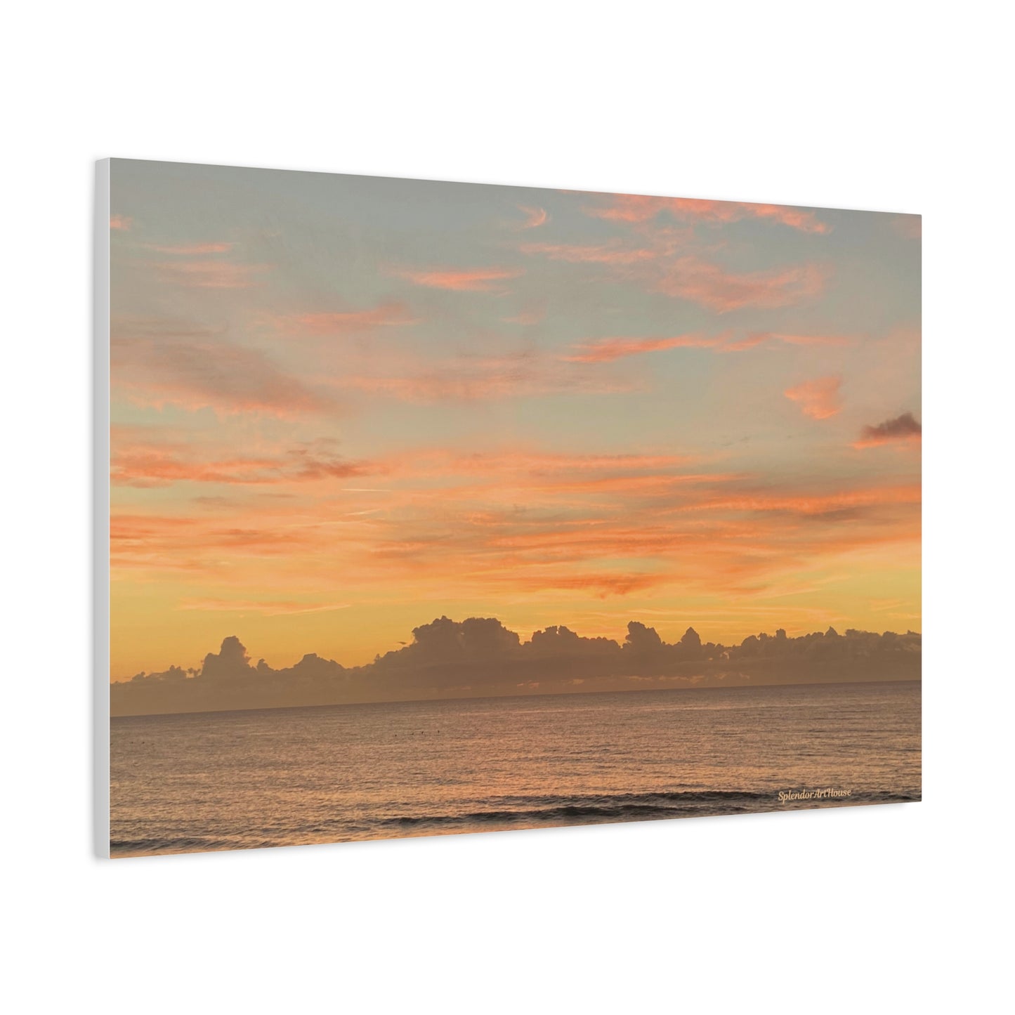 Ocean, Matte Canvas, Stretched, 1.25"