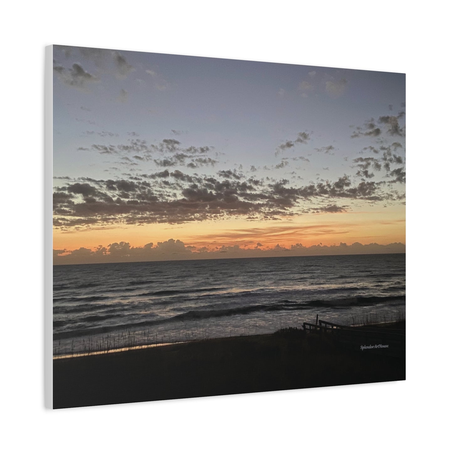 Ocean, Matte Canvas, Stretched, 1.25"