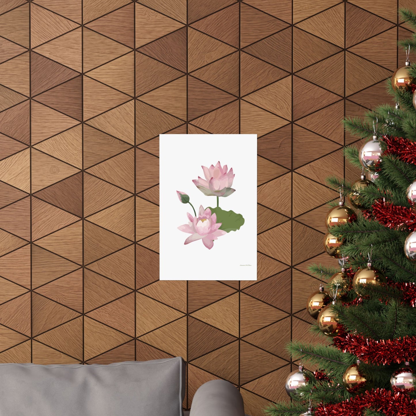 Floral, Matte Vertical Poster