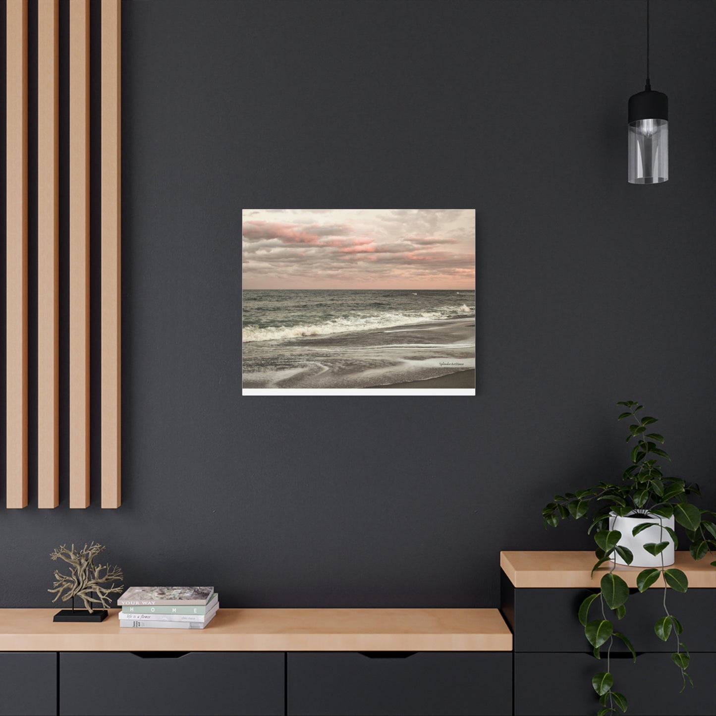 Ocean, Matte Canvas, Stretched, 1.25"