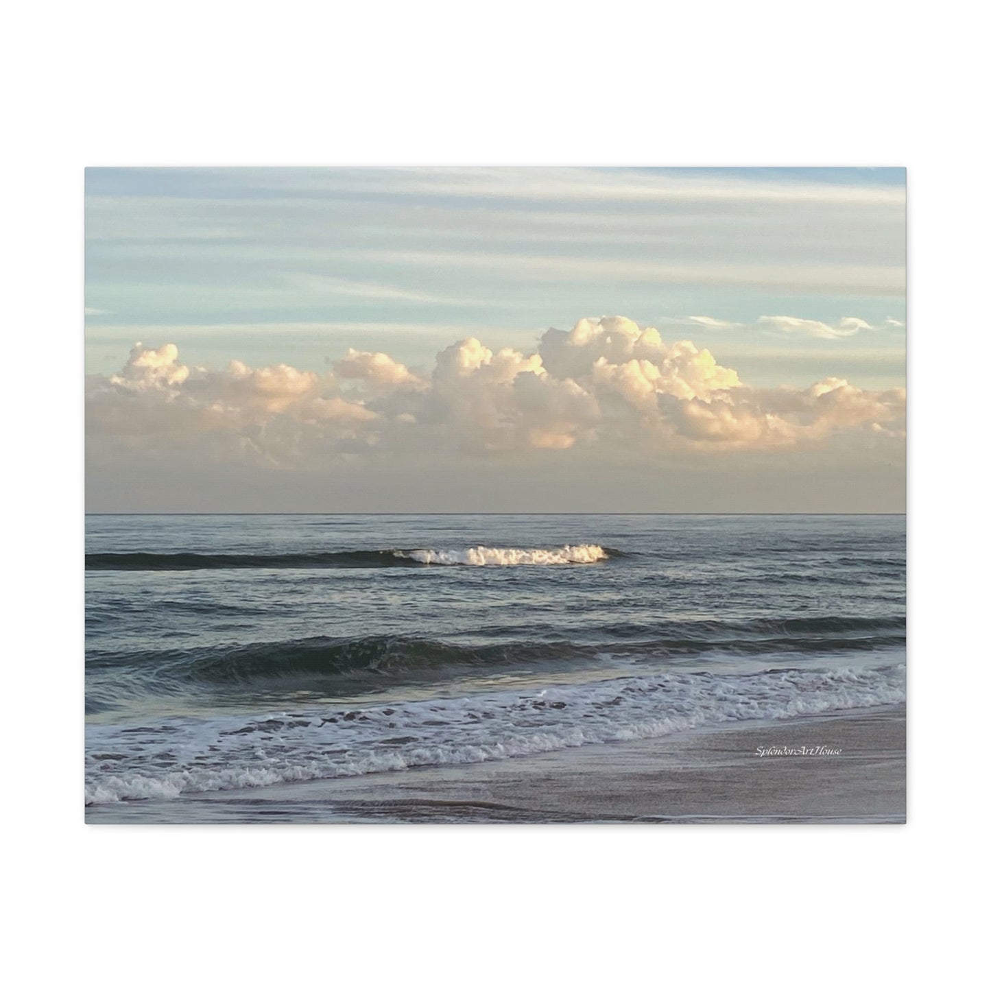 Ocean, Matte Canvas, Stretched, 1.25"