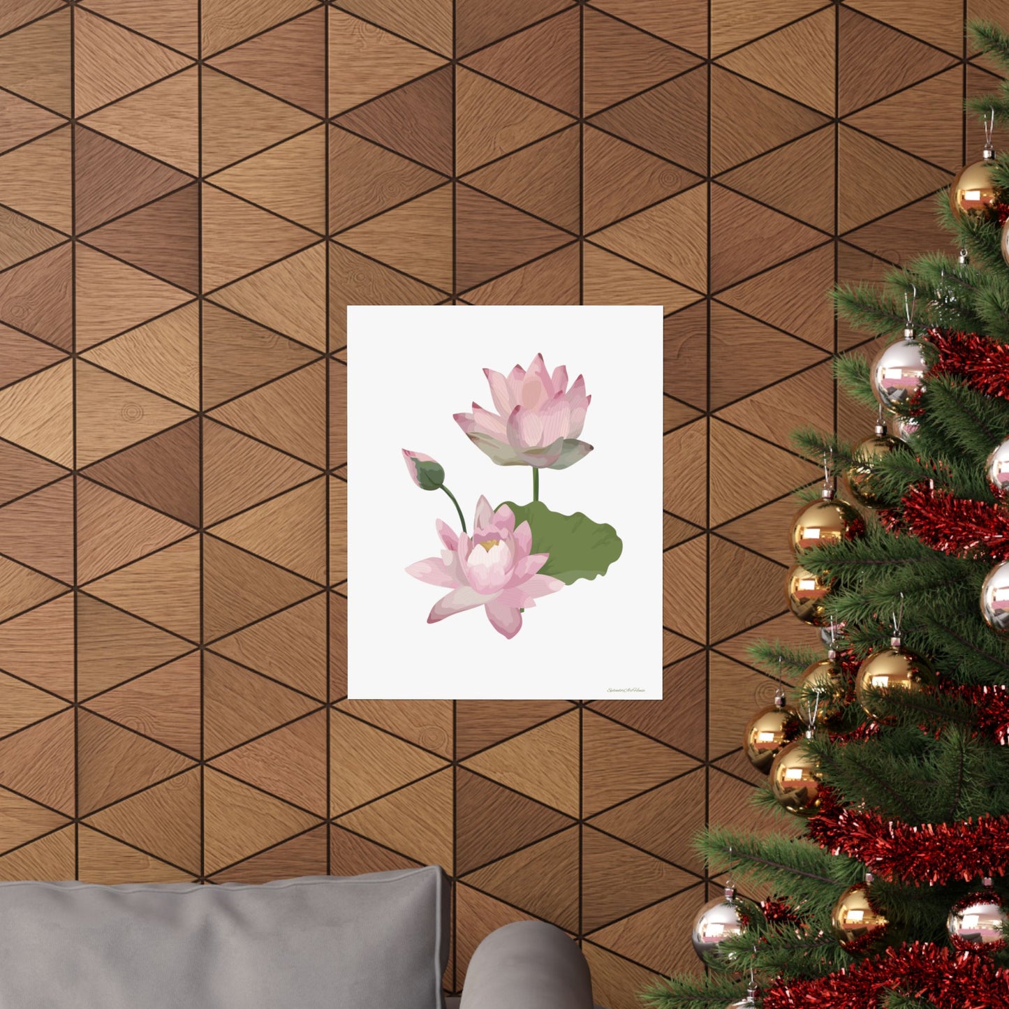 Floral, Matte Vertical Poster