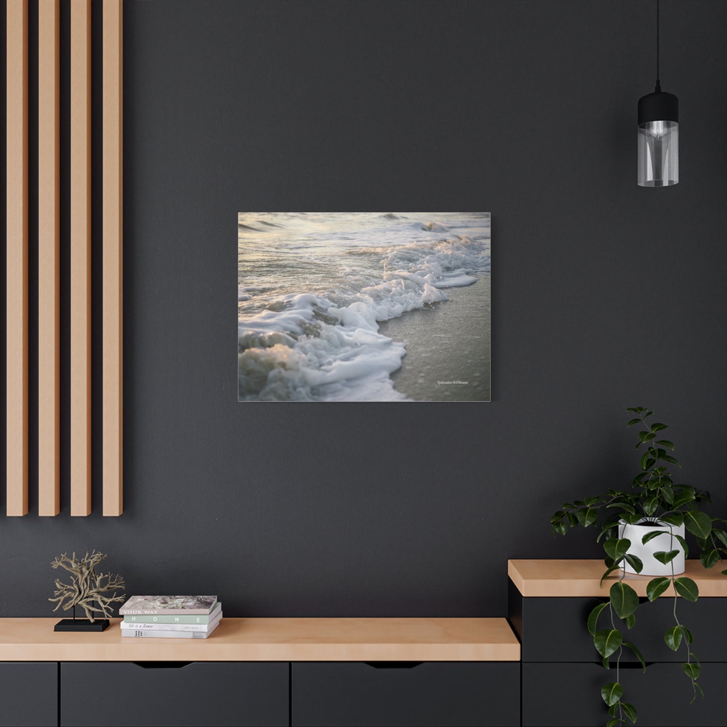 Ocean, Matte Canvas, Stretched, 1.25"