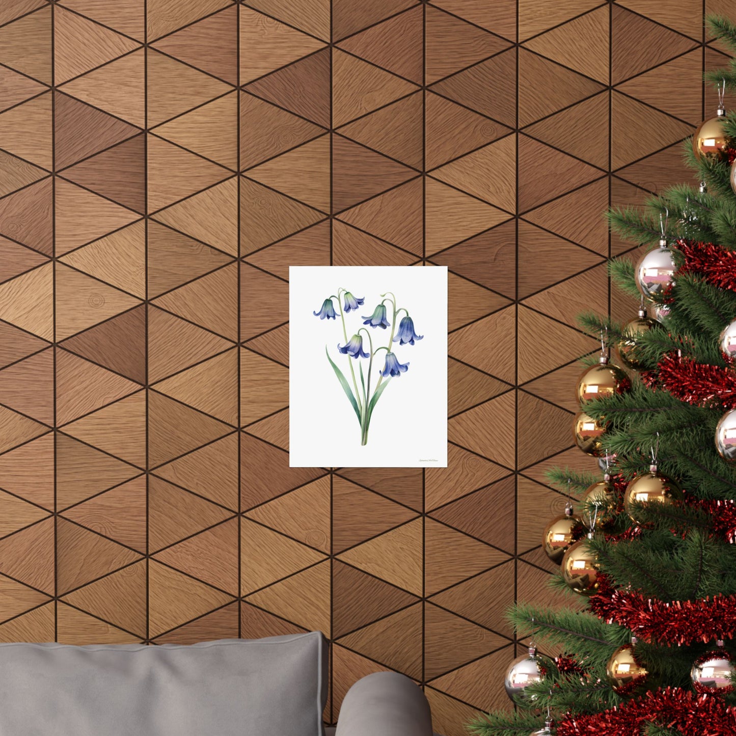 Floral, Matte Vertical Poster
